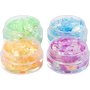 Glitterklei, iriserende kleuren 4x5 ml