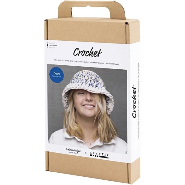 DIY-pakket haken, ruwe vissershoed DIY-pakket haken, ruwe vissershoed