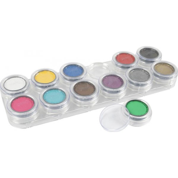Grimas schmink - make-uppalet - gemengde kleuren - 5 ml