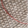 Klant imago Rondbreinaald Rood Kant 100 cm - 7 mm