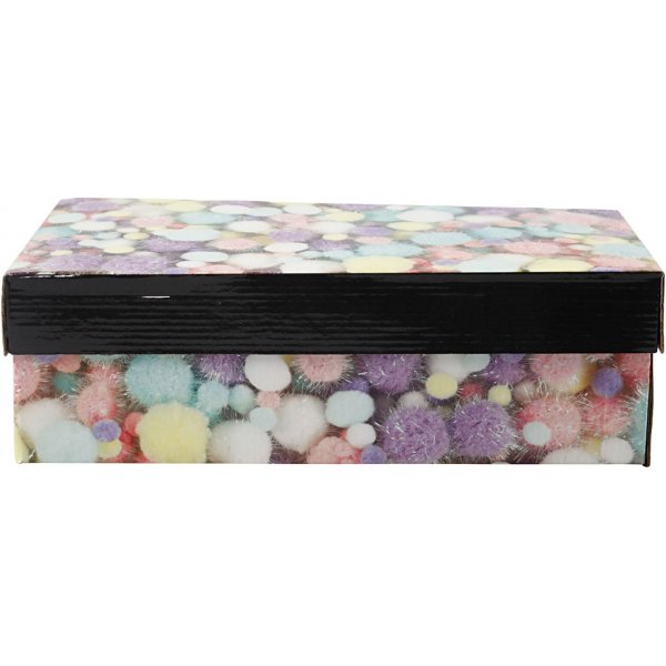 Pompons - pastelkleuren - glitter - 400 gr Pompons - pastelkleuren - glitter - 400 gr