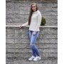 Breipatroon - Gebreide hoodie van dubbel garen