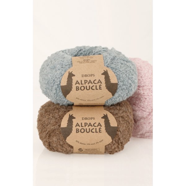 Drops Alpaca Bouclé-garen - 50 g Drops Alpaca Bouclé-garen - 50 g