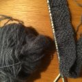 Klant imago DROPS Geborsteld Alpaca Zijde garen - 25g - Denimblauw (13)