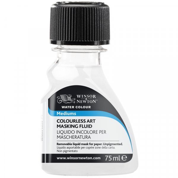 Aquarelmedium Winsor & Newton 75 ml - Kleurloze Art. Masker. Vloeistof