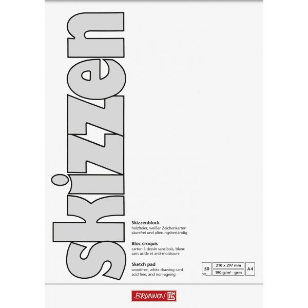 Schetsblok - A4 190 g (50 pagina\\\'s)