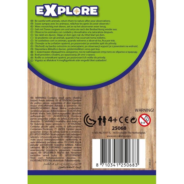 Dubbelzijdig insectenvergrootglas