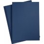 Karton - blauw - A4 - 10 st