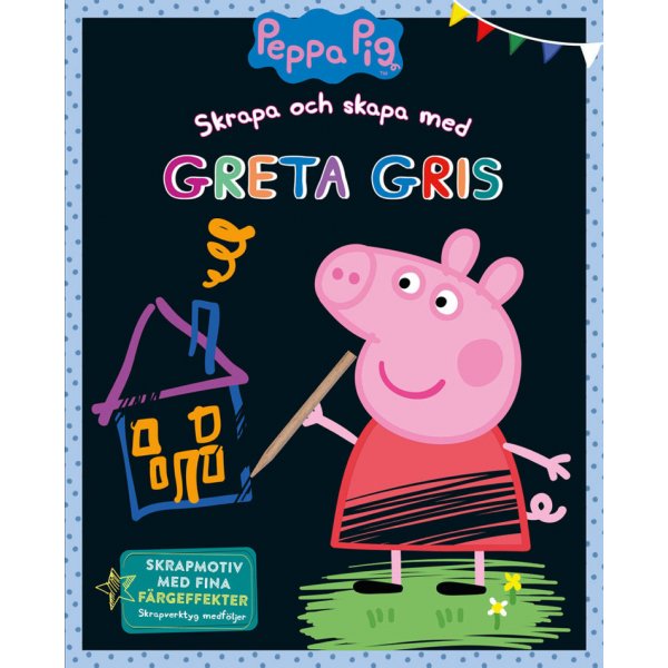 Kras en creer met Greta Gris