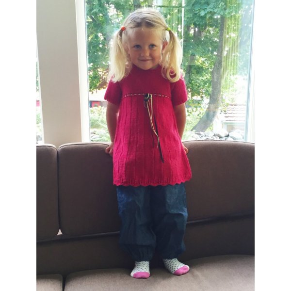 Breipatroon - Jurkje Eco babywol