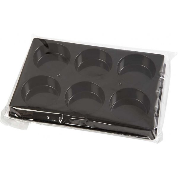 Palet voor aquarel - zwart Palet voor aquarel - zwart