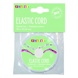 Elastisch koord 0,6 mm - Transparant - Meerdere lengtes!