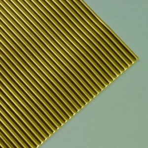 Waxstrips 200 x 2 mm - goudkleurig, 29 stuks, rond