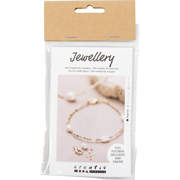 Mini DIY Kit Sieraden - Armband en halsketting met sluiting