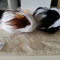 Klant imago Bonttextiel 20 x 35 cm - wit
