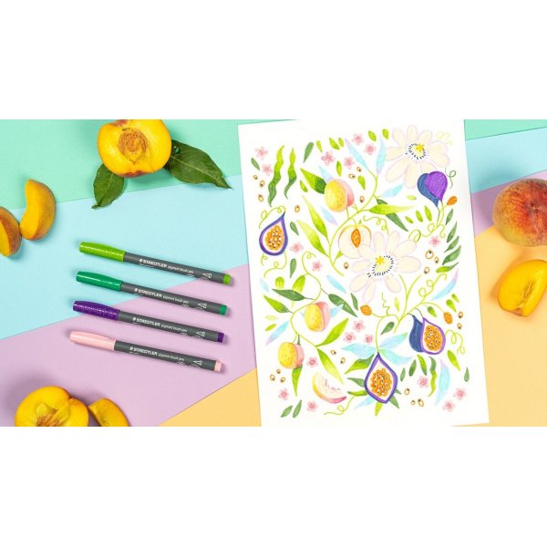 Staedtler pigmentborstelpen Staedtler pigmentborstelpen