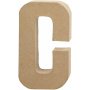 Kartonnen letter - C - 5 cm