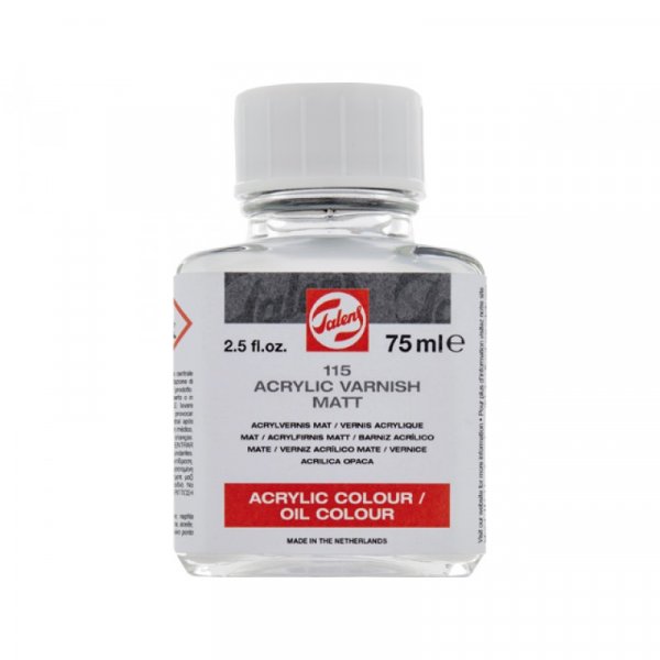 Eindvernis acryl mat