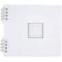 Plakboek met spiraal - wit - 20 x 20 cm