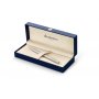 Balpen Waterman Hmisphre - Roestvrij staal Gouden Rand - Medium Blauw