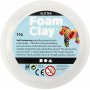 Foam Clay - wit - glitters - 35 gr