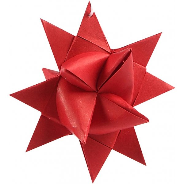 Sterstroken - rood - Ø6,5 cm, 500 stroken Sterstroken - rood - Ø6,5 cm, 500 stroken