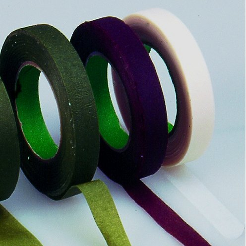 Crêpeband 13 mm - bruin 28 m Crêpeband 13 mm - bruin 28 m