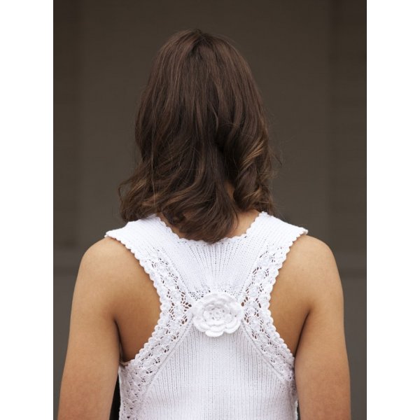 Breipatroon - Kanten gebreide jurk Breipatroon - Kanten gebreide jurk