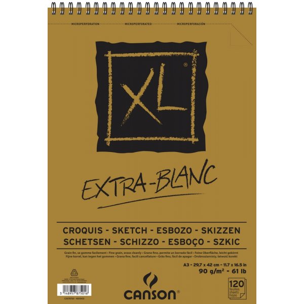 Canson XL Extra Blanc 90g