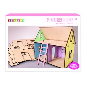 Knutselset - Miniatuurhuis