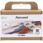 Mini DIY Kit Macram - Sleutelhangers