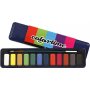Aquarelset - gemengde kleuren - 12 st