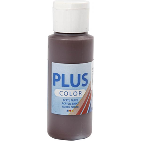 Plus Color Hobbyverf - chocolade - 60 ml Plus Color Hobbyverf - chocolade - 60 ml