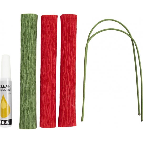 Mini DIY Kit Crępepapier - Rozen Mini DIY Kit Crępepapier - Rozen