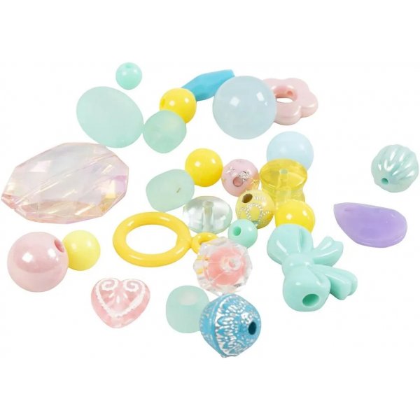 Klassieke parels, gemengde kleuren, 700 ml