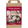 DIY Kit Kerstdecoraties - Zelfhardende klei