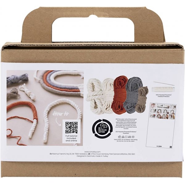Mini DIY Kit Macramé - Regenboog Mini DIY Kit Macramé - Regenboog