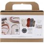 Mini DIY Kit Macram - Regenboog