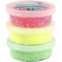 Foam Clay - lichtgroen - neonroze - neongeel - 3 x 14 gr