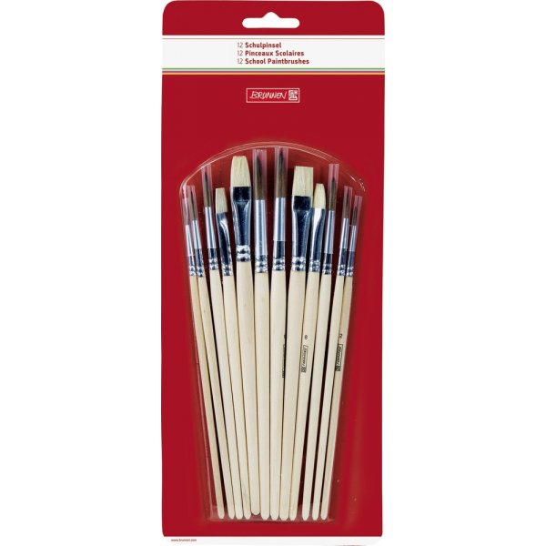 De schoolborstelset - 12-pack