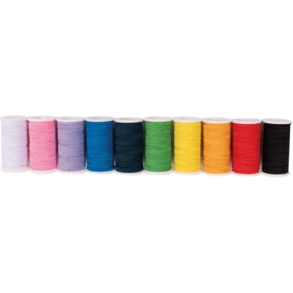 Elastiekkoorden 1 mm 10 x 5 m