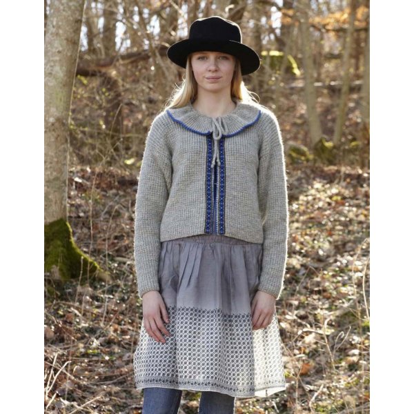 Breipatroon - Vest (met veters & kraag)
