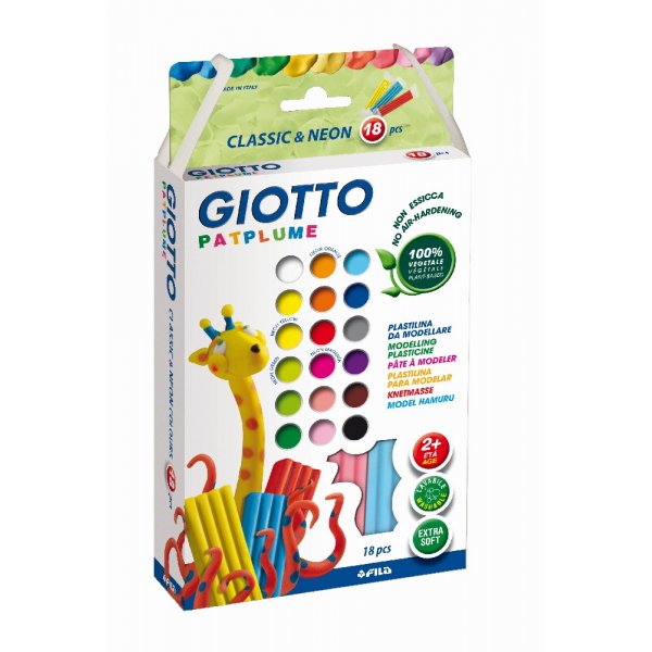 Boetseerdeeg Giotto Patplume - 18x20g