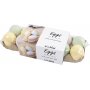 Plastic eieren - pastelkleuren - 12 st
