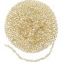 Ketting - verguld - 2 meter