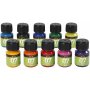 A-Color Glas - gemengde kleuren - 10 x 30 ml