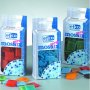 MosaixPro - glasmozaïek 10 x 10 mm - rood-mix 200 g ~ 302 st.