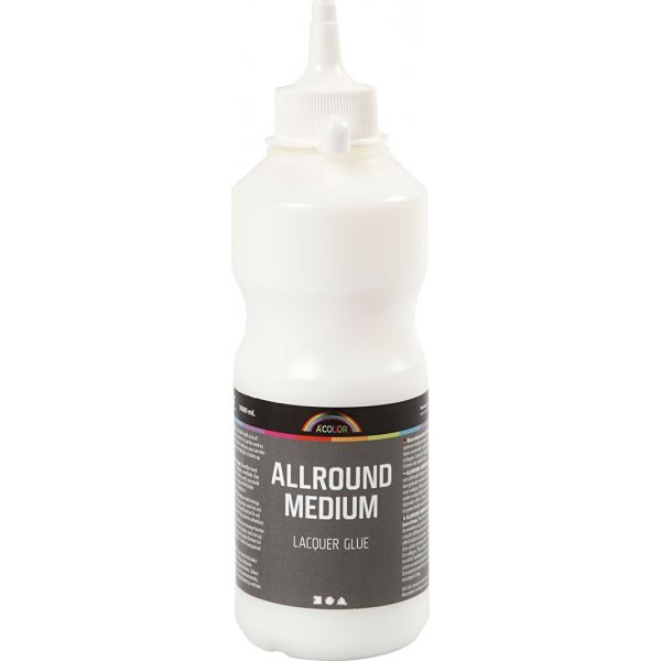 Lijmvernis allround medium - 500 ml