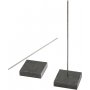 Metalen voet