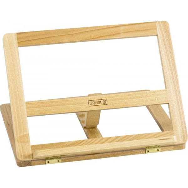 Houten boekensteun